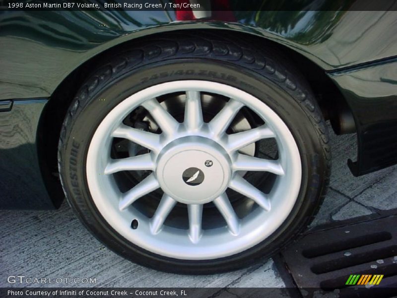 British Racing Green / Tan/Green 1998 Aston Martin DB7 Volante