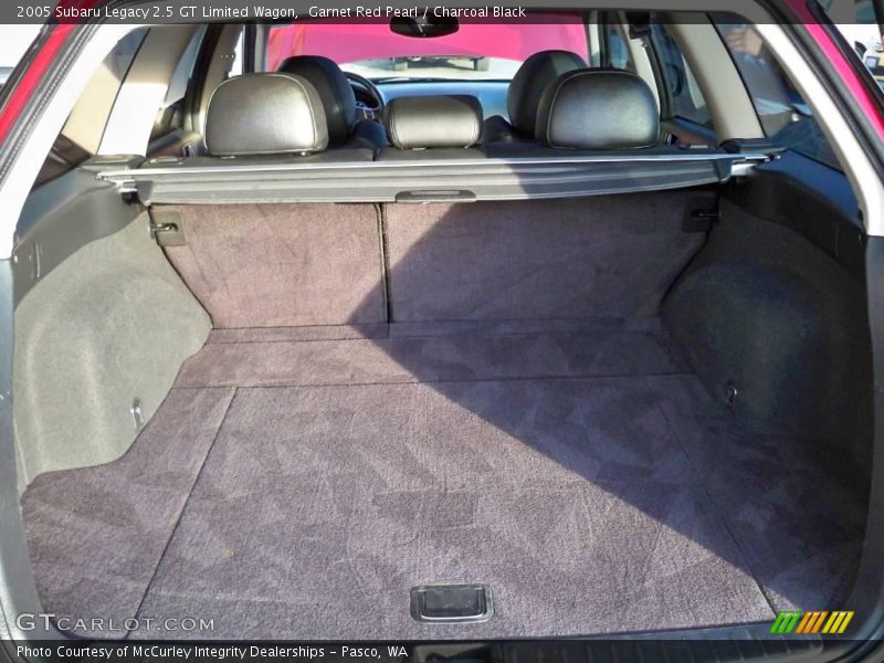 Garnet Red Pearl / Charcoal Black 2005 Subaru Legacy 2.5 GT Limited Wagon