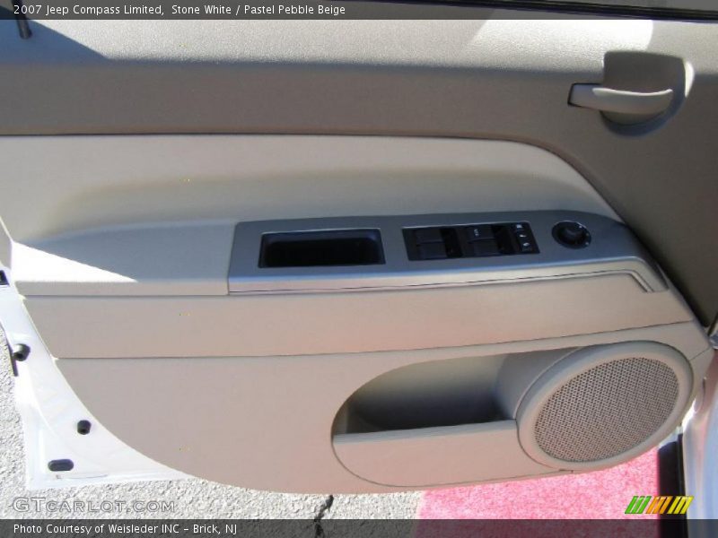 Stone White / Pastel Pebble Beige 2007 Jeep Compass Limited