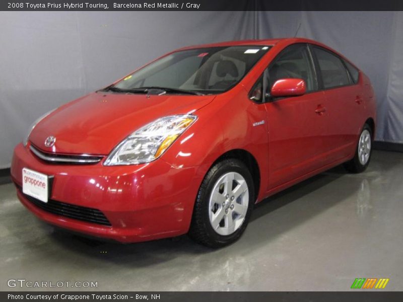 Barcelona Red Metallic / Gray 2008 Toyota Prius Hybrid Touring