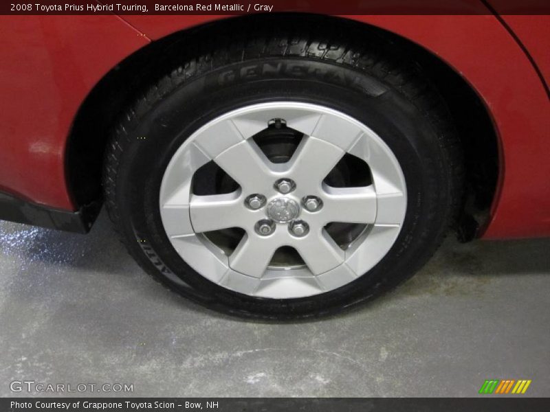 Barcelona Red Metallic / Gray 2008 Toyota Prius Hybrid Touring