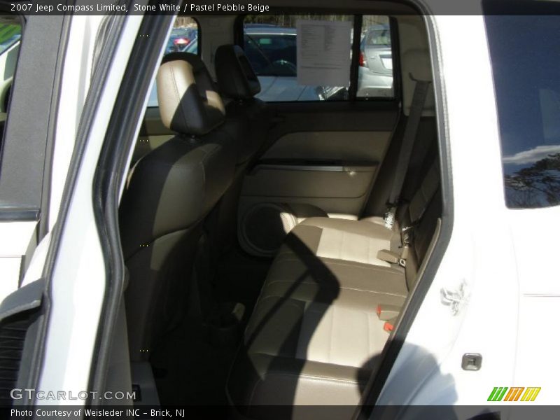 Stone White / Pastel Pebble Beige 2007 Jeep Compass Limited