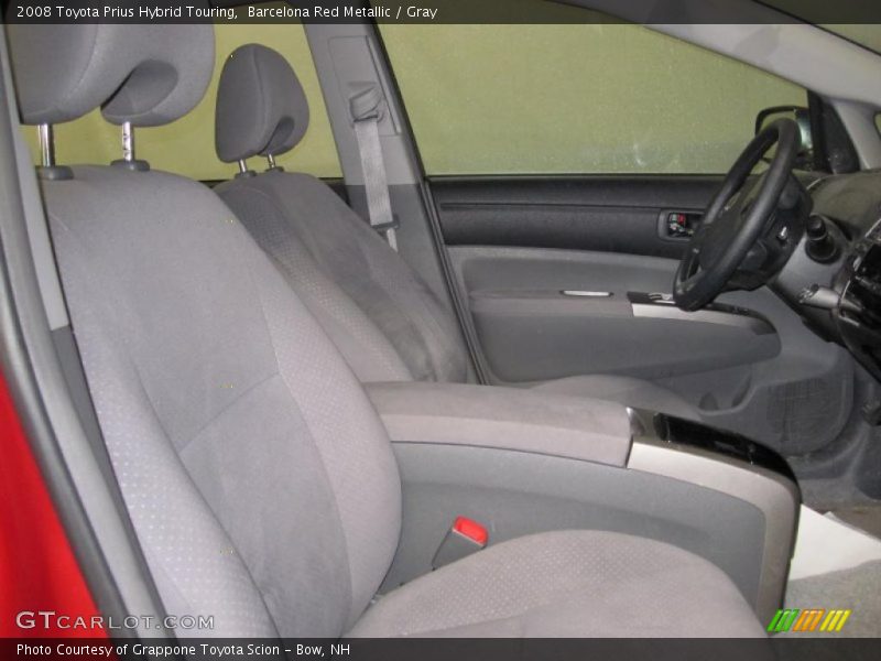 Barcelona Red Metallic / Gray 2008 Toyota Prius Hybrid Touring