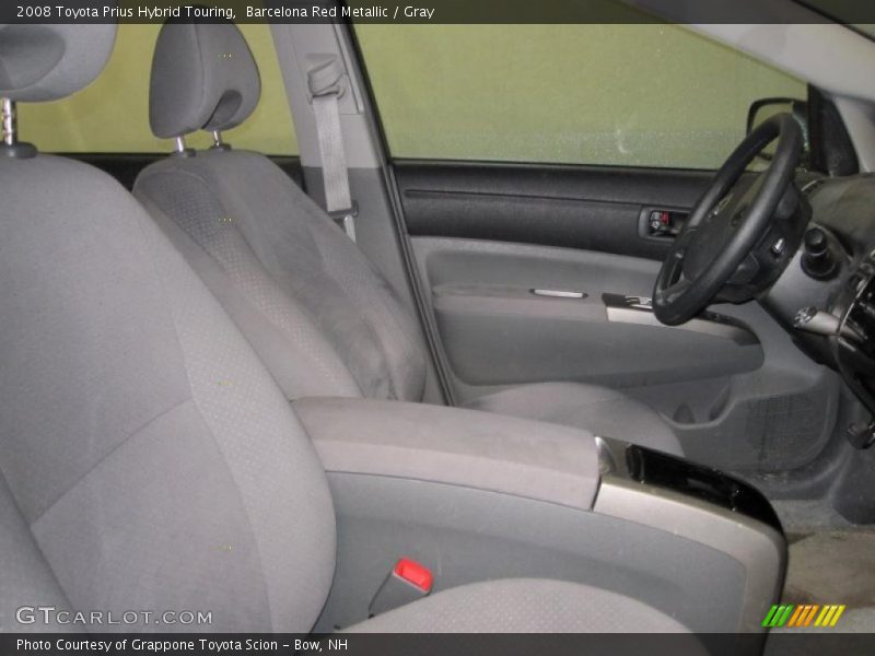 Barcelona Red Metallic / Gray 2008 Toyota Prius Hybrid Touring