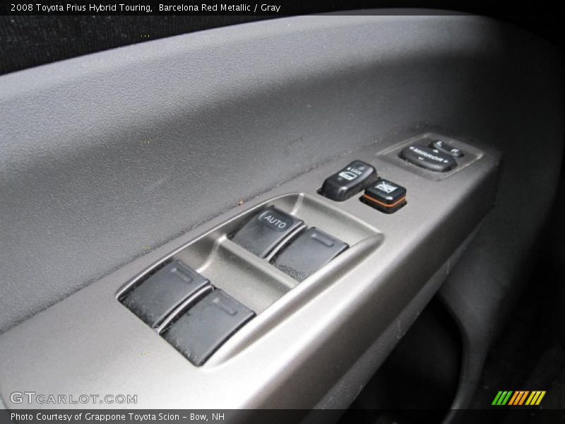 Barcelona Red Metallic / Gray 2008 Toyota Prius Hybrid Touring