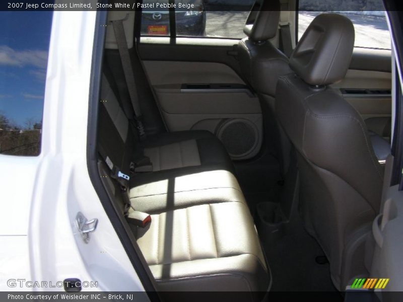 Stone White / Pastel Pebble Beige 2007 Jeep Compass Limited