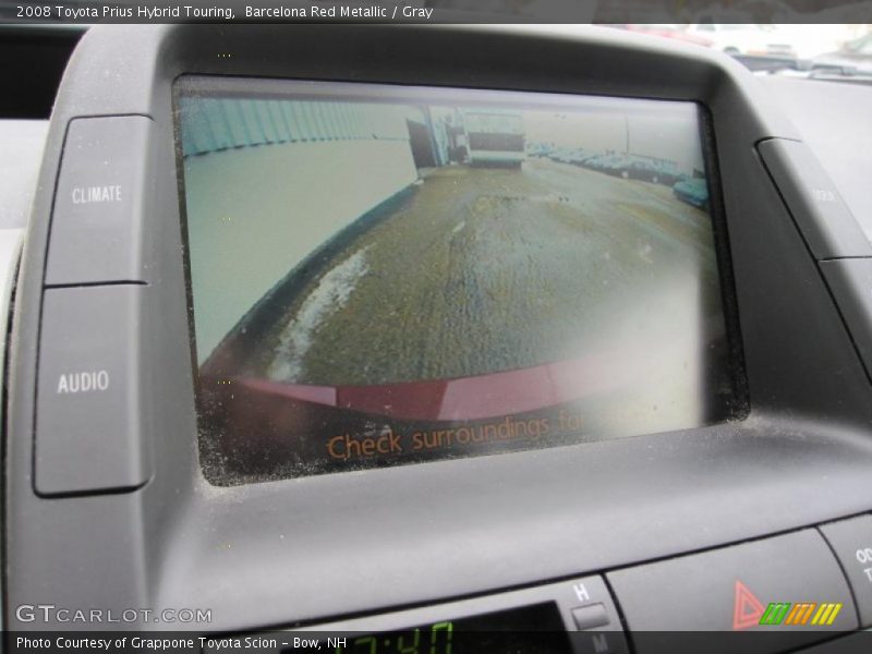 Barcelona Red Metallic / Gray 2008 Toyota Prius Hybrid Touring