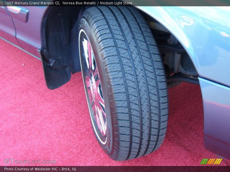 Norsea Blue Metallic / Medium Light Stone 2007 Mercury Grand Marquis GS