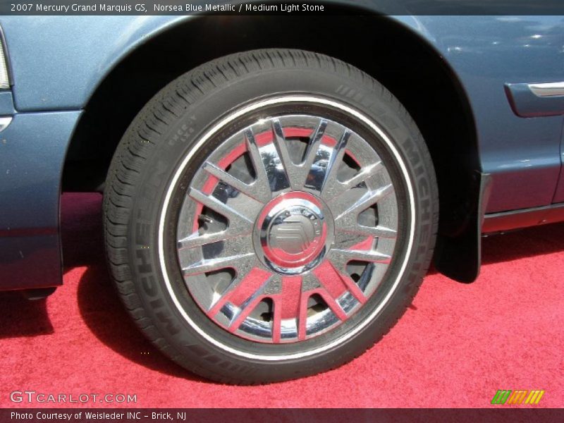 Norsea Blue Metallic / Medium Light Stone 2007 Mercury Grand Marquis GS