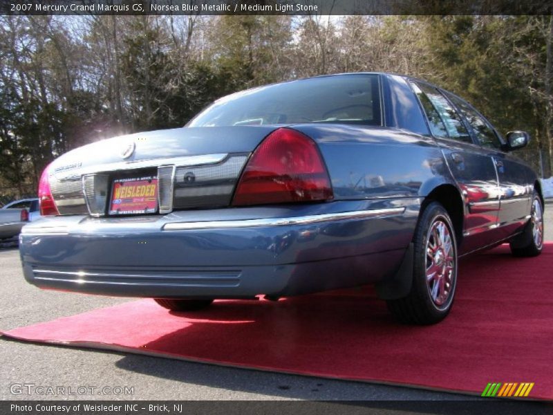 Norsea Blue Metallic / Medium Light Stone 2007 Mercury Grand Marquis GS
