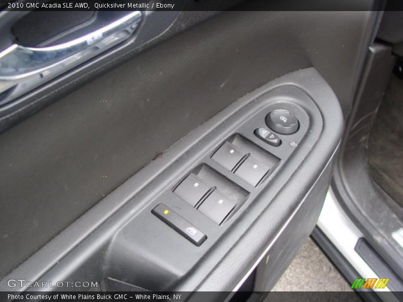 Quicksilver Metallic / Ebony 2010 GMC Acadia SLE AWD