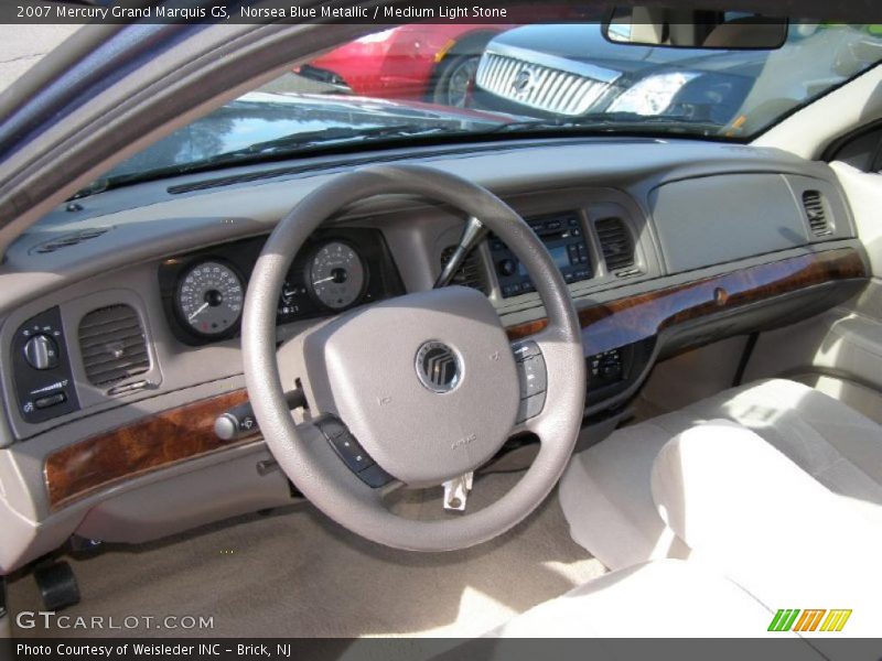 Norsea Blue Metallic / Medium Light Stone 2007 Mercury Grand Marquis GS