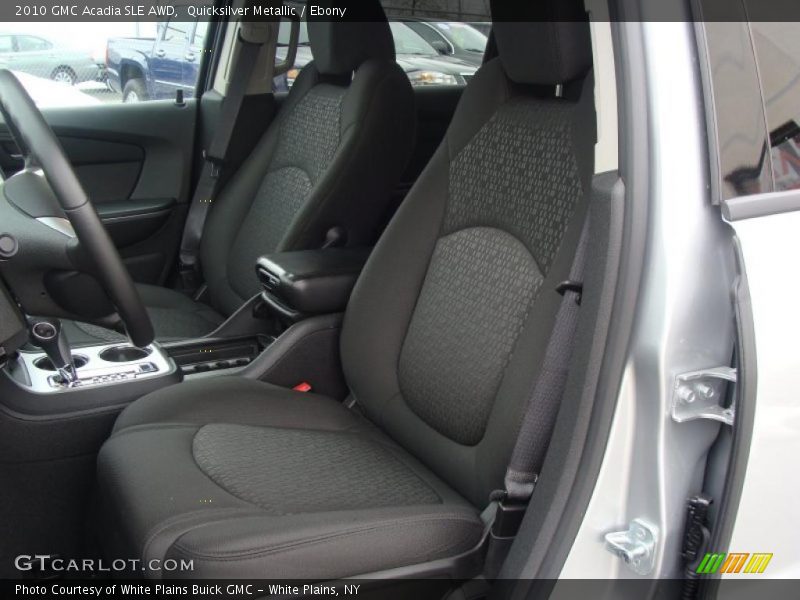 Quicksilver Metallic / Ebony 2010 GMC Acadia SLE AWD