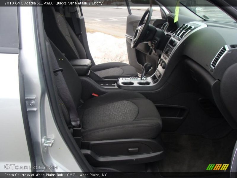 Quicksilver Metallic / Ebony 2010 GMC Acadia SLE AWD