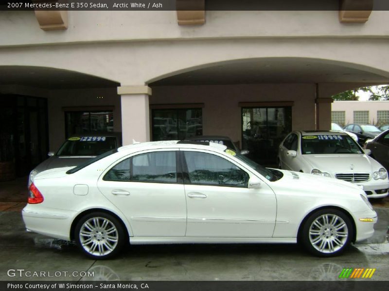 Arctic White / Ash 2007 Mercedes-Benz E 350 Sedan