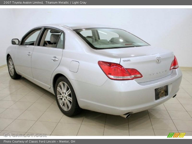 Titanium Metallic / Light Gray 2007 Toyota Avalon Limited