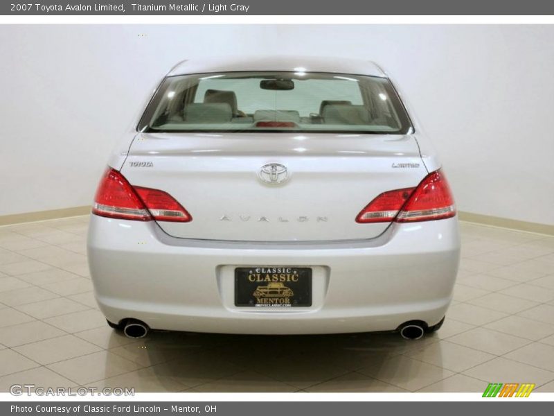 Titanium Metallic / Light Gray 2007 Toyota Avalon Limited
