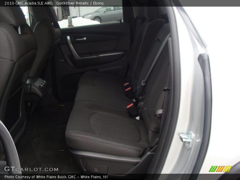 Quicksilver Metallic / Ebony 2010 GMC Acadia SLE AWD