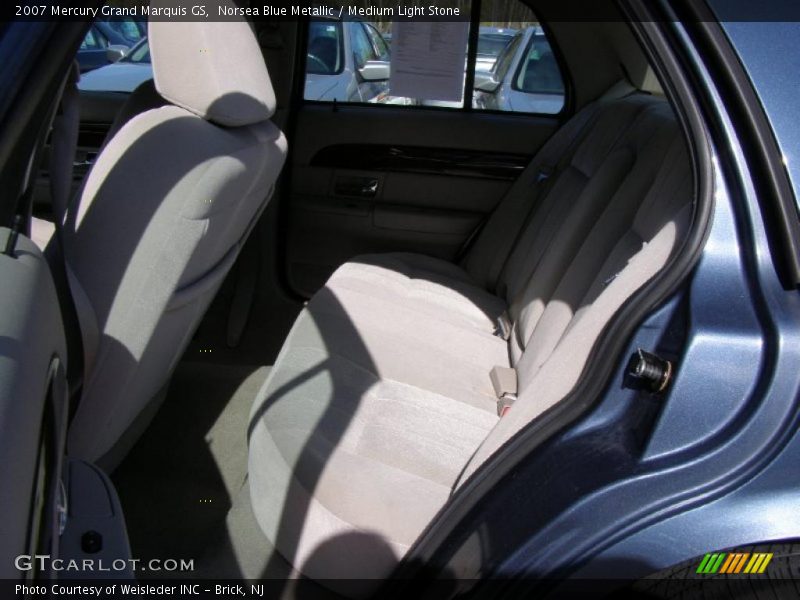 Norsea Blue Metallic / Medium Light Stone 2007 Mercury Grand Marquis GS
