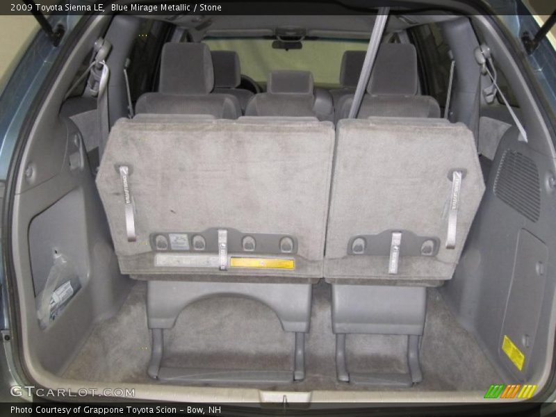 Blue Mirage Metallic / Stone 2009 Toyota Sienna LE