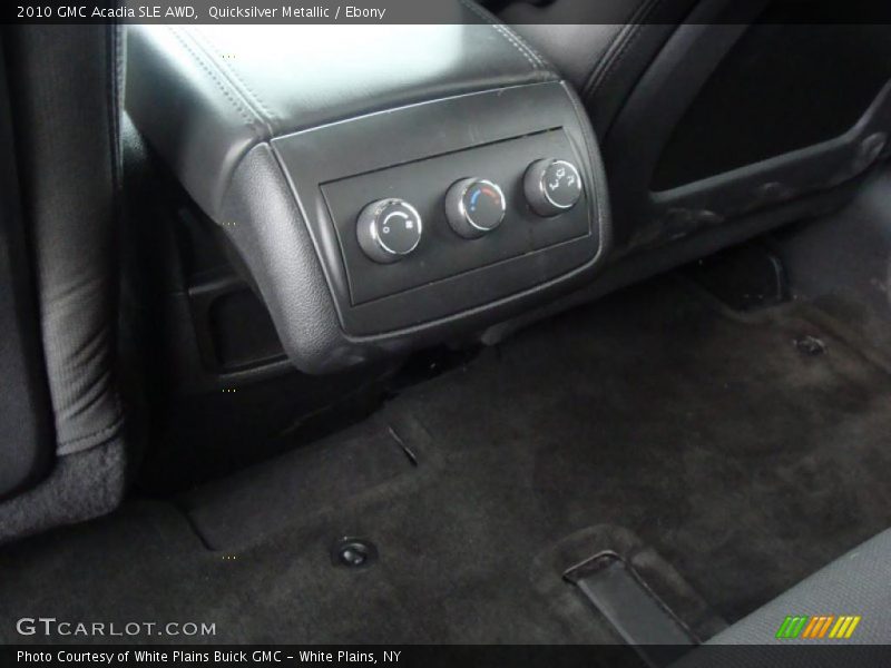 Quicksilver Metallic / Ebony 2010 GMC Acadia SLE AWD