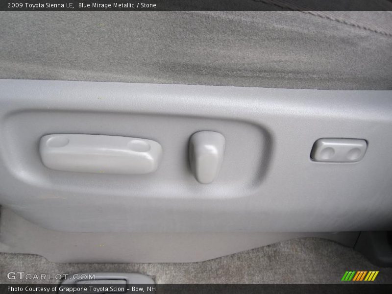 Blue Mirage Metallic / Stone 2009 Toyota Sienna LE