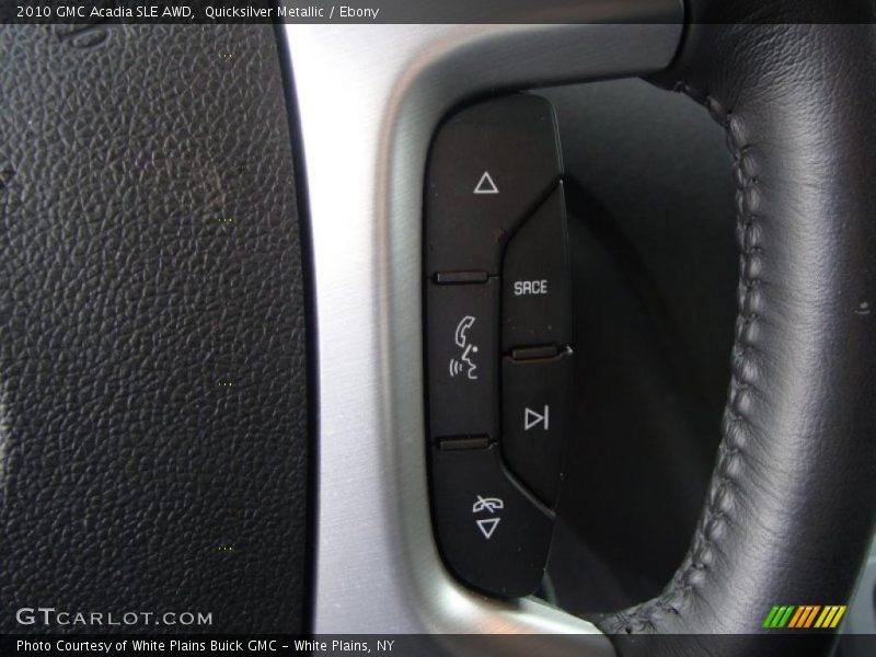 Quicksilver Metallic / Ebony 2010 GMC Acadia SLE AWD