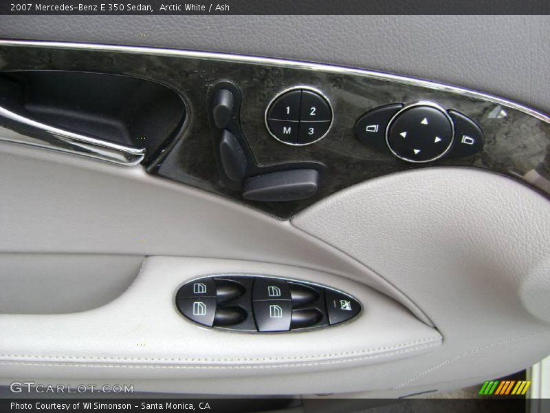 Arctic White / Ash 2007 Mercedes-Benz E 350 Sedan