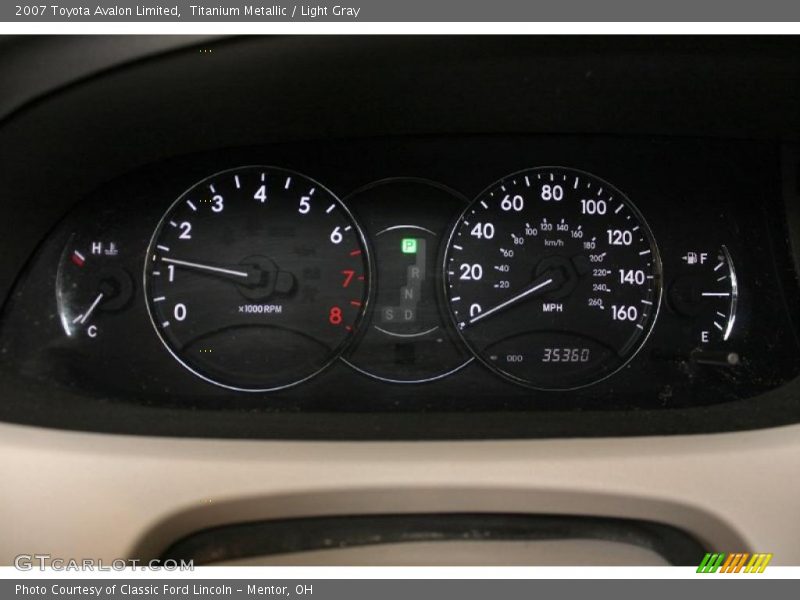 Titanium Metallic / Light Gray 2007 Toyota Avalon Limited