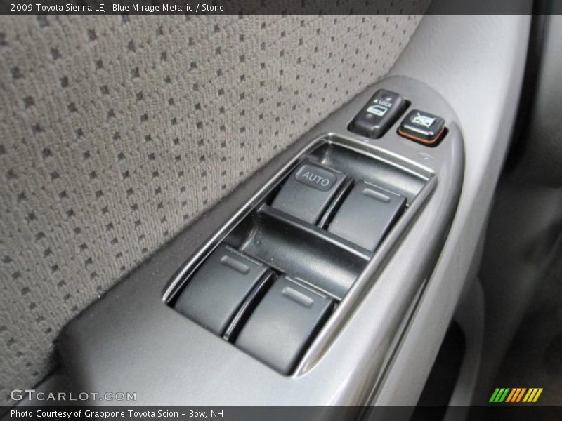 Blue Mirage Metallic / Stone 2009 Toyota Sienna LE