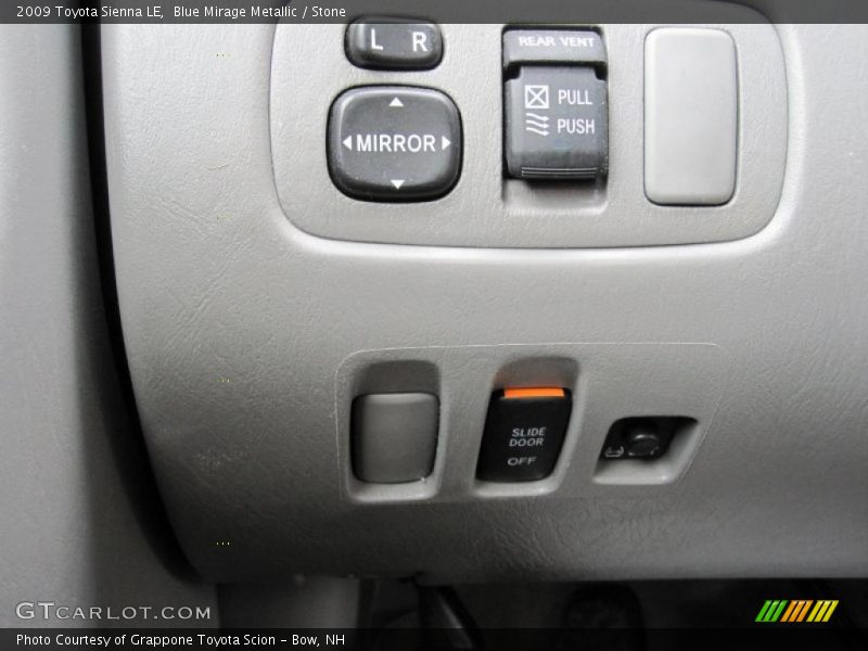 Blue Mirage Metallic / Stone 2009 Toyota Sienna LE