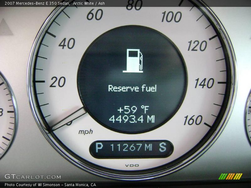 Arctic White / Ash 2007 Mercedes-Benz E 350 Sedan