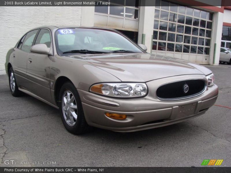 Light Bronzemist Metallic / Taupe 2003 Buick LeSabre Limited