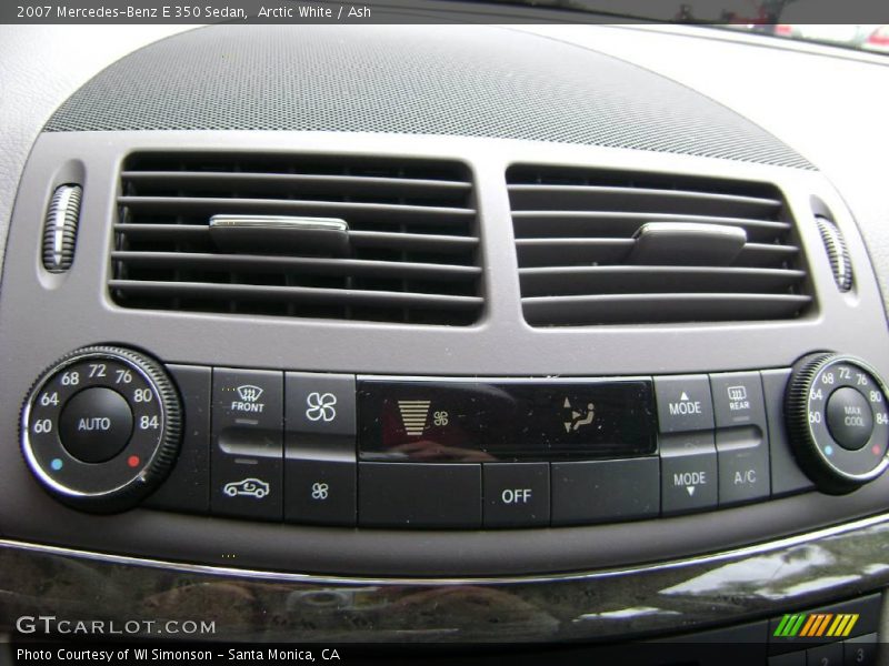 Arctic White / Ash 2007 Mercedes-Benz E 350 Sedan