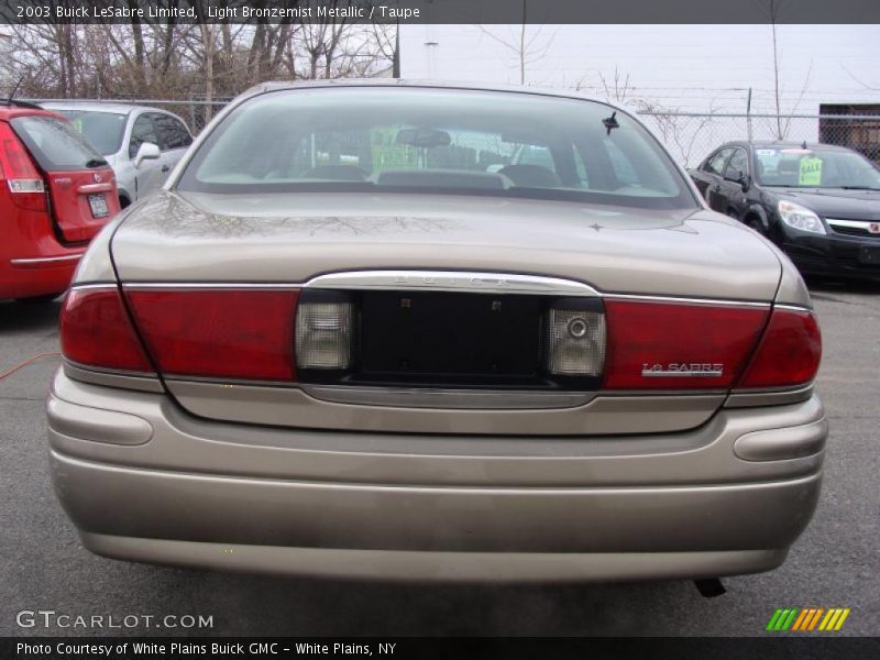 Light Bronzemist Metallic / Taupe 2003 Buick LeSabre Limited