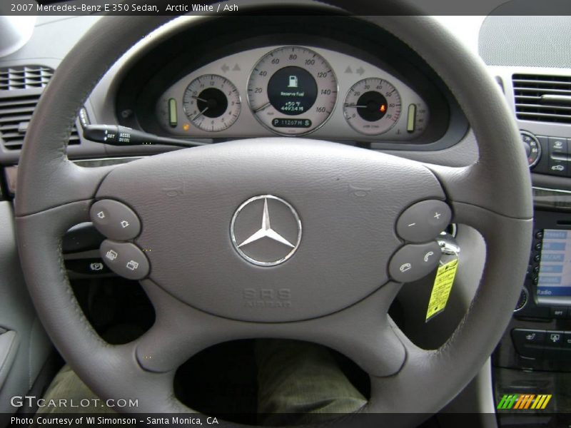 Arctic White / Ash 2007 Mercedes-Benz E 350 Sedan