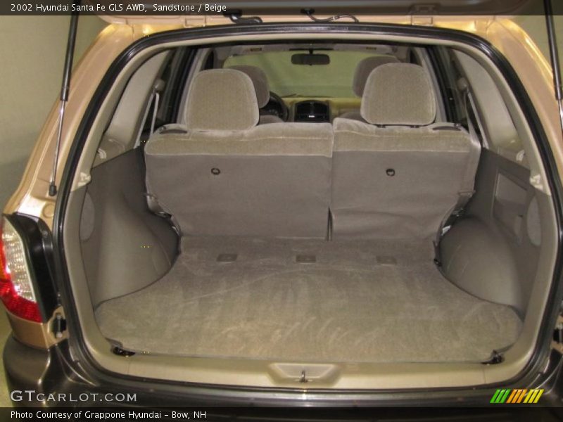 Sandstone / Beige 2002 Hyundai Santa Fe GLS AWD