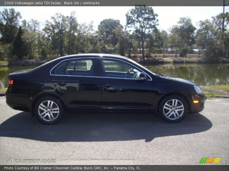 Black Uni / Anthracite 2009 Volkswagen Jetta TDI Sedan