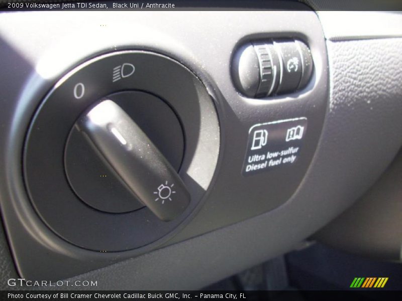 Black Uni / Anthracite 2009 Volkswagen Jetta TDI Sedan