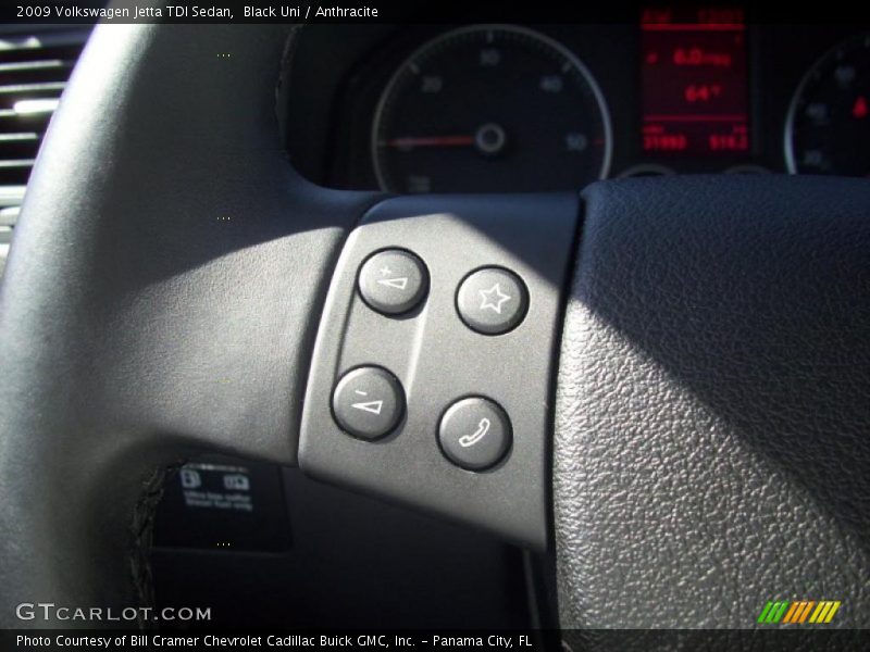 Black Uni / Anthracite 2009 Volkswagen Jetta TDI Sedan