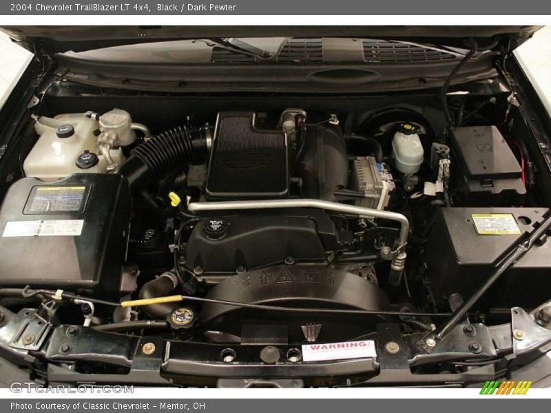 Black / Dark Pewter 2004 Chevrolet TrailBlazer LT 4x4