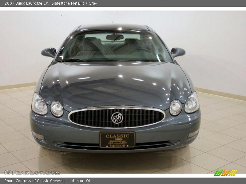 Slatestone Metallic / Gray 2007 Buick LaCrosse CX