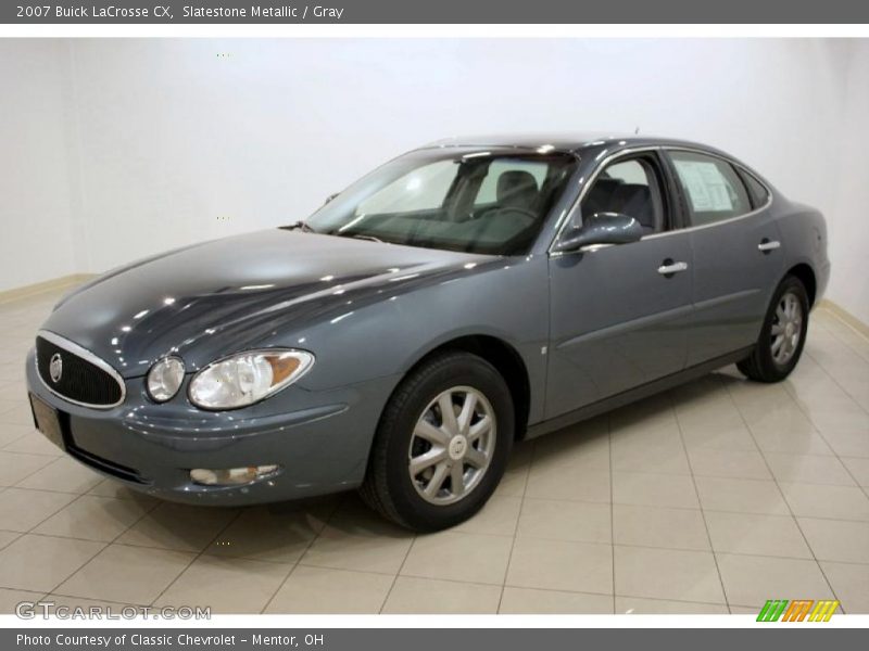 Slatestone Metallic / Gray 2007 Buick LaCrosse CX