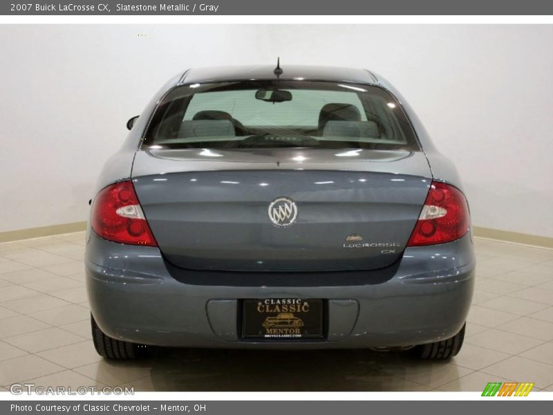 Slatestone Metallic / Gray 2007 Buick LaCrosse CX