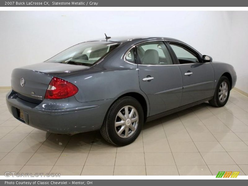 Slatestone Metallic / Gray 2007 Buick LaCrosse CX