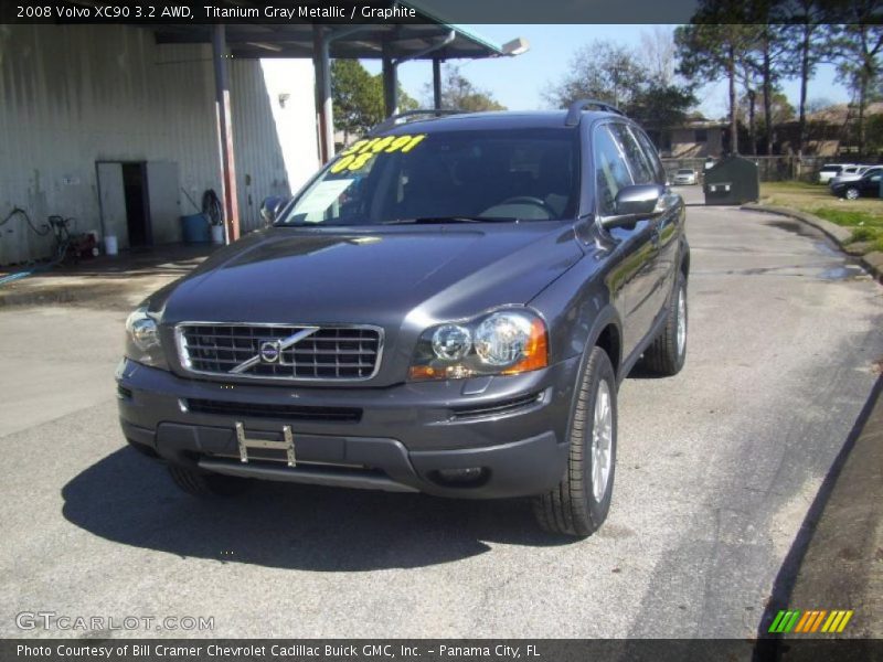 Titanium Gray Metallic / Graphite 2008 Volvo XC90 3.2 AWD