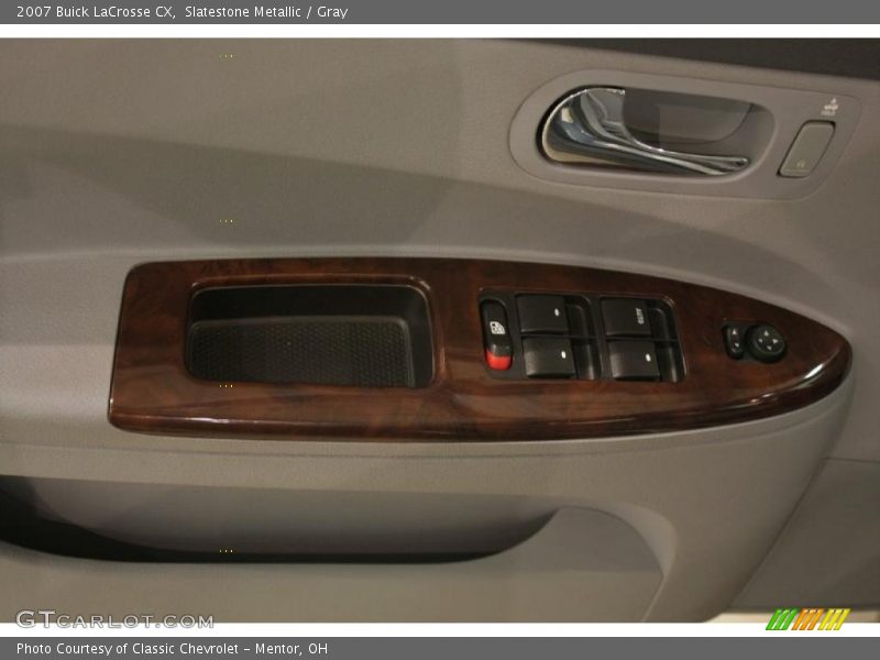 Slatestone Metallic / Gray 2007 Buick LaCrosse CX