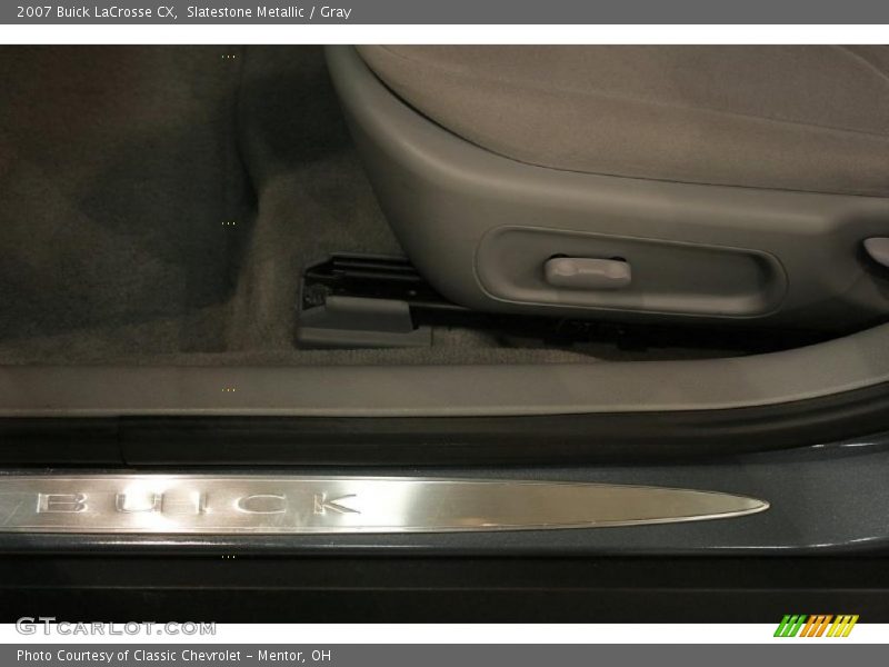 Slatestone Metallic / Gray 2007 Buick LaCrosse CX