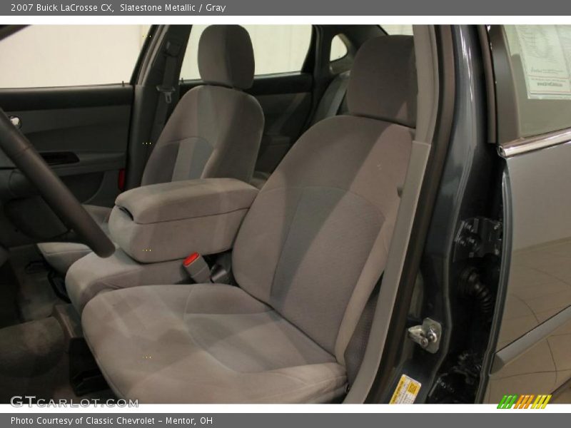 Slatestone Metallic / Gray 2007 Buick LaCrosse CX