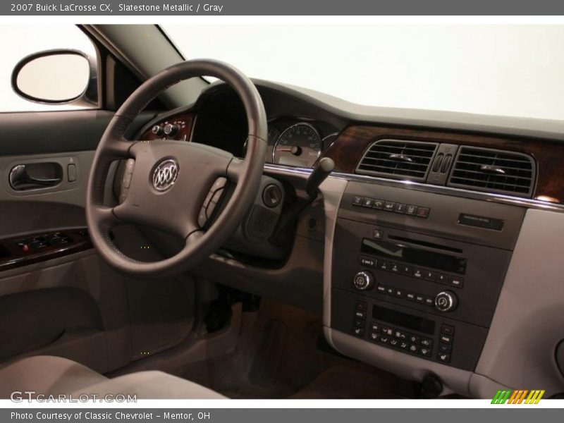 Slatestone Metallic / Gray 2007 Buick LaCrosse CX